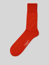 Socken mit geripptem Abschluss von FALKE Orange - 33
