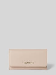 Portemonnaie mit Label-Detail Modell 'ZERO' von VALENTINO BAGS Beige - 8