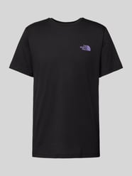 T-Shirt mit Logo-Print von The North Face Schwarz - 45