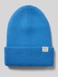 Beanie mit Label-Detail Modell 'KINABALU' von Barts Blau - 23