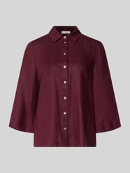 relaxed fit linnen blouse met 3/4-mouw van Christian Berg Woman - 13