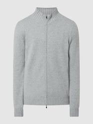 Strickjacke aus Kaschmir von Gran Sasso Silber - 34