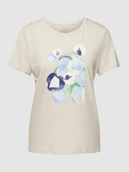 T-Shirt mit Motiv-Print von Tom Tailor Beige - 21