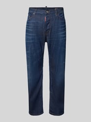 Straight Fit Jeans aus Baumwoll-Mix von Dsquared2 Ready to Wear - 17