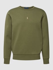 Sweatshirt mit Logo-Stitching von Polo Ralph Lauren Grün - 35
