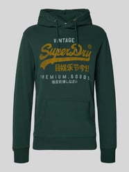 Bluza z kapturem i kieszenią kangurką od Superdry - 18