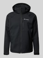 Softshell-Jacke mit Label-Print Modell 'CASCADE RIDGE' von COLUMBIA Schwarz - 17