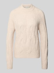 Regular Fit Pullover aus Alpaka-Mix von Christian Berg Woman Beige - 12