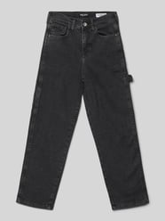 Straight Fit Jeans mit Logo-Patch Modell 'Hammers' von CARS JEANS - 23