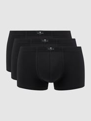 Trunks mit Stretch-Anteil im 3er-Pack von Tom Tailor Schwarz - 1