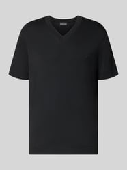 T-Shirt aus Modal-Mix mit V-Ausschnitt von Emporio Armani - 8