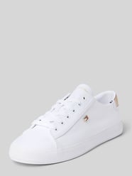 Low Top Sneaker mit Metallic-Besatz an Ferse von Tommy Hilfiger - 45