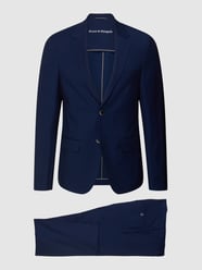 Anzug mit Reverskragen Modell 'Arezzo' von Bruun & Stengade Blau / Türkis - 40