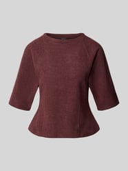 Pullunder Modell 'Salinie' mit Rundhalsausschnitt von OPUS Bordeaux - 22