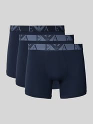 Boxershorts mit elastischem Logo-Bund im 3er-Pack von Emporio Armani - 42