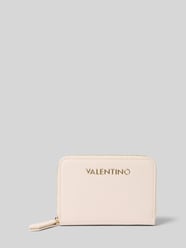 portfel z detal z logo model 'ZERO' od Valentino Bags - 5
