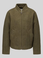 bluzon o kroju regular fit z mieszanki wełny model 'JACQUELINE' od Selected - 31