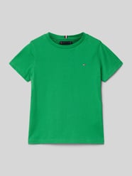 T-Shirt mit Label-Stitching Modell 'ESSENTIAL' von Tommy Hilfiger Teens - 16