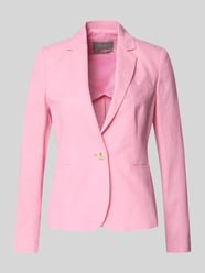 Żakiet o kroju regular fit z mieszanki lnu z kieszeniami z wypustkami od Christian Berg Woman Selection - 6
