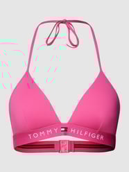 Bikinitop met logoband van TOMMY HILFIGER Roze - 30