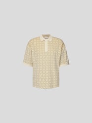 Poloshirt mit Knopfleiste von Drôle de Monsieur Beige - 20