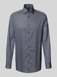 Regular fit zakelijk overhemd van puur katoen van OLYMP - 46