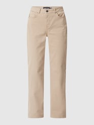 Wide Fit High Waist Jeans mit Stretch-Anteil Modell 'Holly' von Pieces Beige - 9