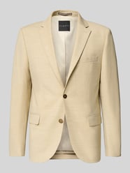 Regular fit 2-knoops colbert met klepzakken van bugatti Beige - 2