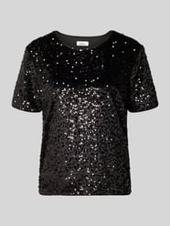 T-shirt o kroju relaxed fit z cekinami od s.Oliver RED LABEL - 41