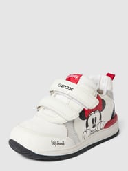 Sneaker mit Label-Details Modell 'Rishon' von Geox Weiß - 8
