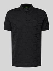 Regular Fit Poloshirt mit Strukturmuster Modell 'Paddy' von BOSS Green - 45