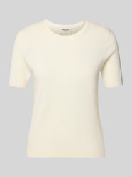 Koszulka dzianinowa o kroju regular fit z mieszanki jedwabiu i bawełny model 'WKDAGRO' od Weekend Max Mara - 13