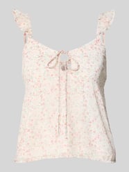 Regular Fit Chiffontop mit abstraktem Muster Modell 'ASTA LIFE' von Only Pink - 33