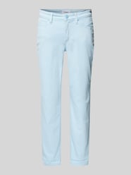 Regular Fit Jeans mit verkürzten Schnitt von Cambio Blau - 35