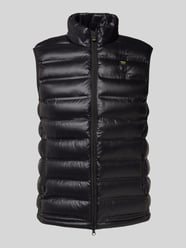 Bodywarmer met opstaande kraag en tweewegsritssluiting van Blauer Usa - 29