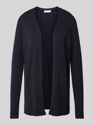 Cardigan mit gerippten Abschlüssen von s.Oliver RED LABEL Blau - 16