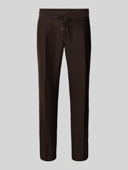 Spodnie do garnituru o kroju slim fit z dodatkiem żywej wełny od HUGO - 19