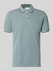 Relaxed Fit Poloshirt mit Kontraststreifen von Lindbergh - 25