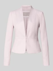 Fein strukturierter Blazer mit V-Ausschnitt von Christian Berg Woman Selection Pink - 3