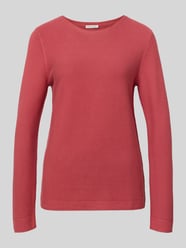 Regular Fit sweter dzianinowy z czystej bawełny od Tom Tailor - 42