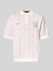 Relaxed Fit Poloshirt mit Logo-Stitchings Modell 'Kinsale' von PEGADOR - 29