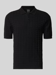 Regular Fit poloshirt van viscosemix model 'Maglia' van Armani Exchange - 18