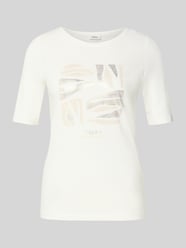 Regular fit T-shirt van katoenmix van s.Oliver RED LABEL - 10