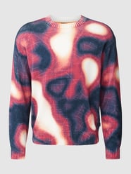 Strickpullover mit Allover-Muster Modell 'Avenice' von BOSS Orange Pink - 38
