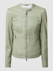 Lederjacke mit Stehkragen Modell 'Fast Tula' von Freaky Nation Mint - 22