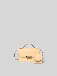 Handtasche mit Label-Detail von Victoria Beckham Beige - 21