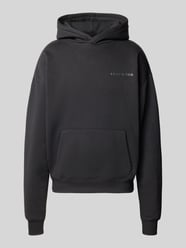 Relaxed Fit Hoodie aus Baumwoll-Mix mit Label-Detail von PROHIBITED - 1