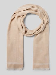 Sjaal van pure viscose, model 'LASO' van HUGO Beige - 16