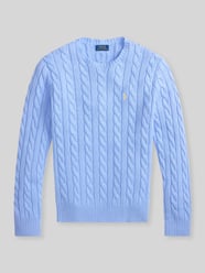 Regular Fit sweter dzianinowy z czystej bawełny od Polo Ralph Lauren - 2