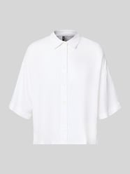 Bluzka koszulowa o kroju regular fit z mieszanki lnu i wiskozy model ‘LINN’ od Vero Moda - 18